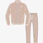 Mock Neck zipper Tracksuit